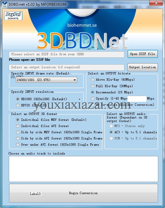 3dbdnet转换工具 v1.0.2(3dbdnet视频转换工具)下载