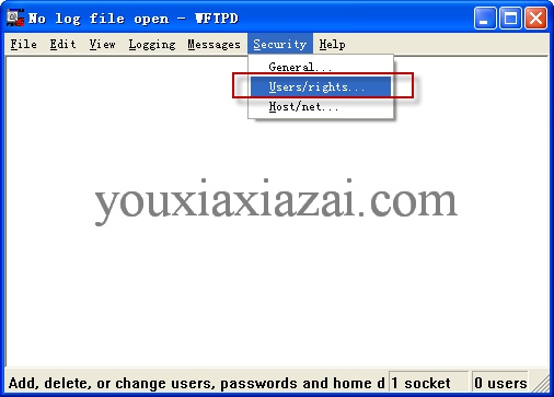 wftpd32中文版下载 小型FTP服务器