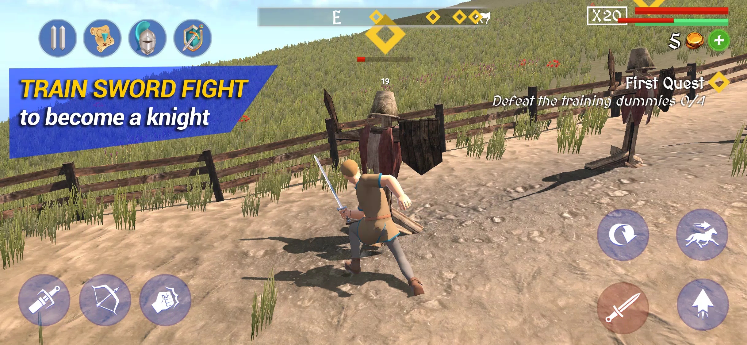 骑士模拟器(Knight RPG - Knight Simulator)
