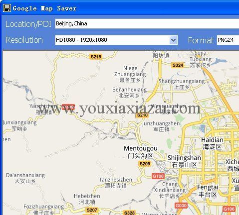 Google地图下载器(Google Map Saver)