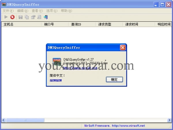 DNSQuerySniffer中文版 v1.70下载