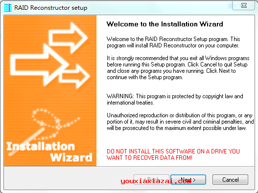 RAID磁盘阵列数据修复工具 Runtime RAID Reconstructor