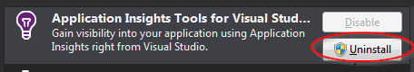 打开运行Visual Studio切换到扩展管理界面