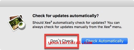 Xee for Mac软件使用教程