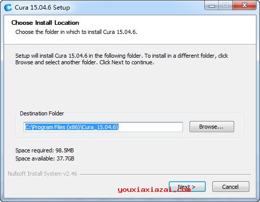 cura软件15.06汉化版安装方法