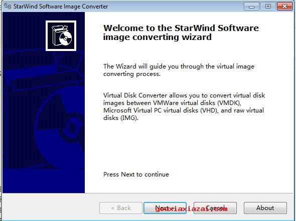 StarWind Converter软件使用方法