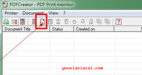 pdfcreator导入PDF文件方法