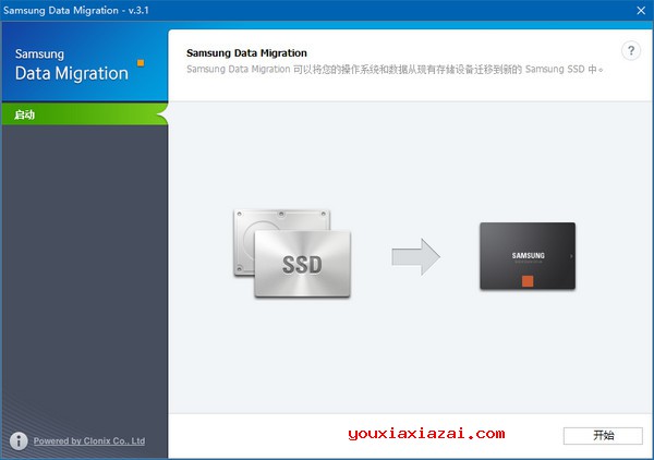 Samsung Data Migration 三星SSD固态硬盘系统迁移工具