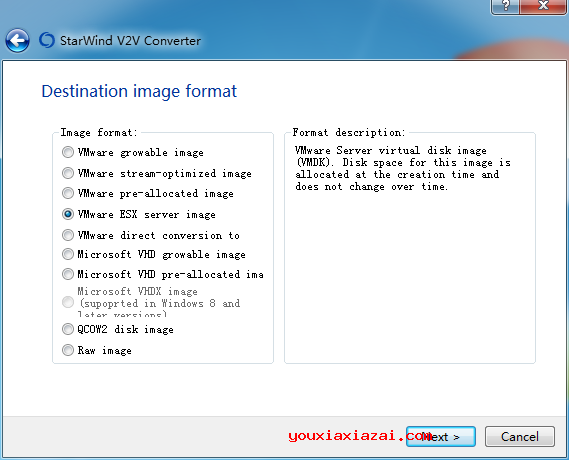 StarWind V2V Image Converter 虚拟机磁盘格式转换软件