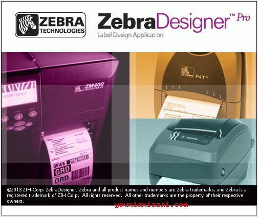 Zebra Designer2.5启动界面截图