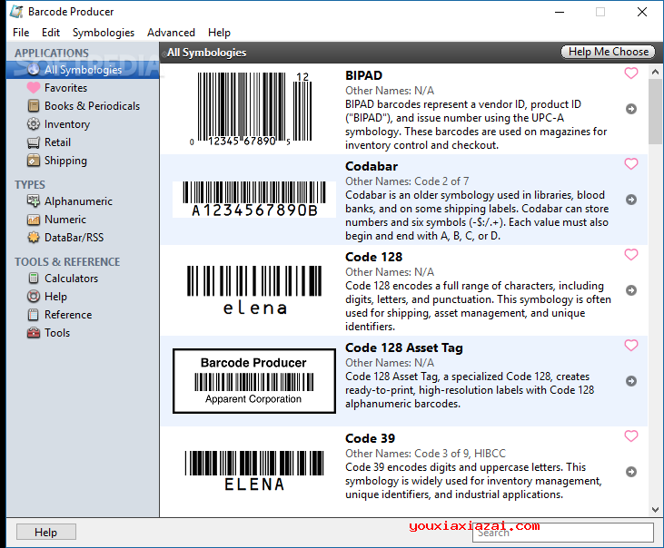 barcode producer 条形码生成软件