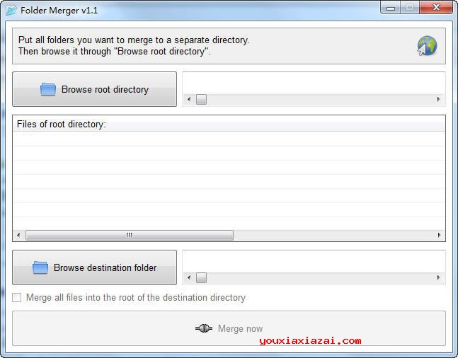 文件夹合并工具 Folder Merger1.5