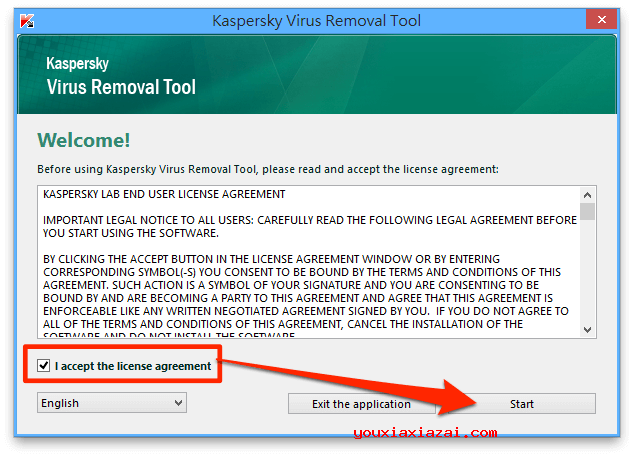 Kaspersky Virus Removal Tool 杀毒软件使用方法